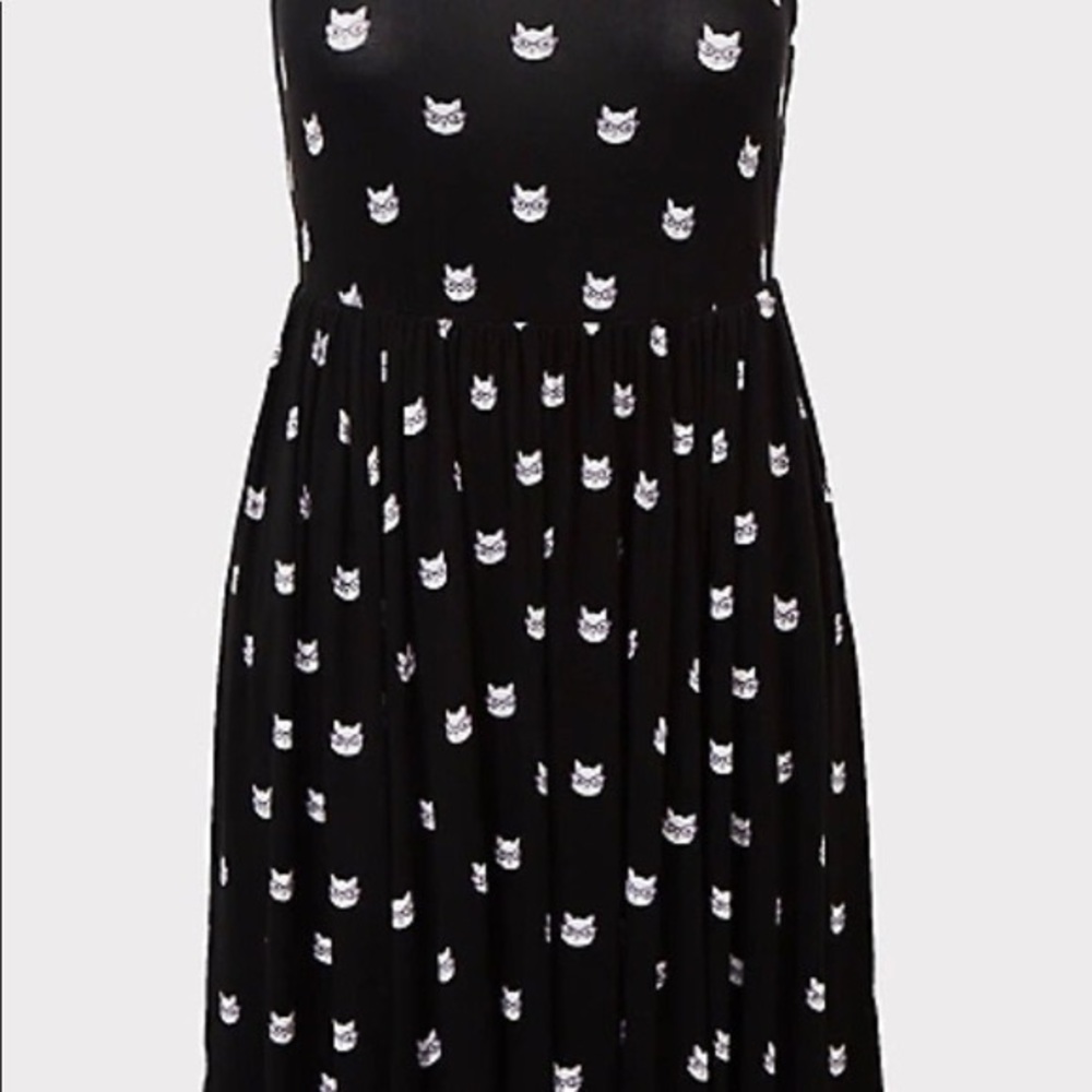 Cat with Glasses Dress